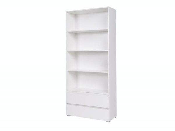 Knihovna Cosmo C3 Barva korpusu: Bílá, Rozměry: 92 cm