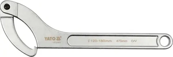 YATO Hákový klíč kloubový 120-180 mm / 470mm (YT-01674)