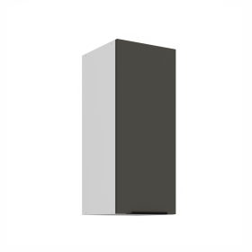 Horní skříňka Aria 30 G-72 1F Barva korpusu: Bílá, Barva dvířek: GR - Graphite AFM