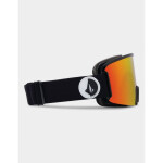 Snowboardové brýle Volcom GARDEN GLOSS BLACK/RED CHROME (VG0122100) jedna velikost
