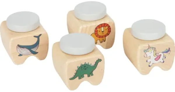 Small foot Krabičky na mléčné zoubky sada 4 ks (LE12727)