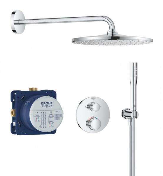 GROHE - Precision SmartControl Sprchový set s termostatem pod omítku, průměr 31 cm, chrom 34880000