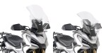 D1188St čiré plexi Honda X-Adv 750 (21-25), vxš640x435 mm, o 100 mm vyšší než orig.