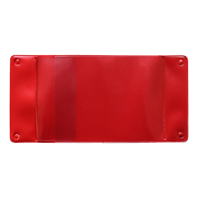 Djois závěsná kapsa s otvory, A6, PVC, červená, 10 ks