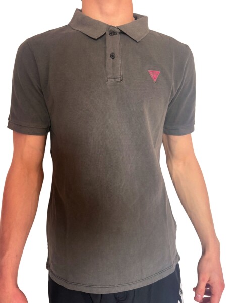 Pánské polo tričko GUESS F5GP00 černé