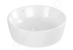 VILLEROY & BOCH - Architectura Umyvadlo na desku, průměr 450 mm, s přepadem, alpská bílá 5A254501