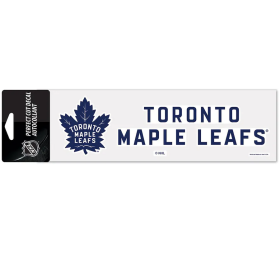 Wincraft Samolepka Toronto Maple Leafs Logo Text Decal% 1 ks