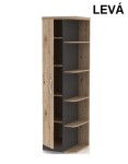 BRADOP Skříň jednodveřová CASPER C105 ROZMĚR: (š/v/h) 50 x 184 x 50 cm - pravý BRA-C106-SKRIN-PRAVA