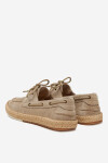 Espadrilky Gino Rossi BUMPER-01 MI08 Přírodní kůže (useň) - Semiš