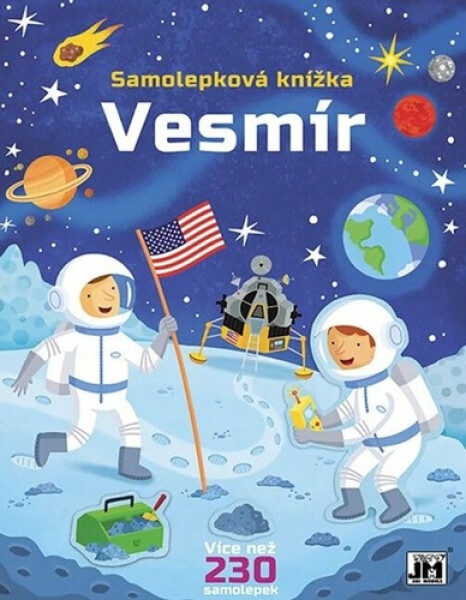 Samolepková knižka Vesmír