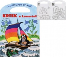 Krtek a kamarádi - Omalovánky A4 s výsekem - Zdeněk Miler