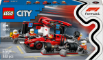 LEGO LEGO® City 60443 Zastávka v boxech F1® a personál s vozem Ferrari