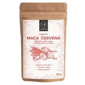 NATU Maca červená prášek 80 g BIO
