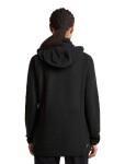 ICEBREAKER Wmns Merino 400 RealFleece Grid Pulover Hood, Black (vzorek) velikost: S
