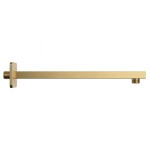 REA - Sprchové rameno čtvercové JS-9022BG 40cm Brush Gold REA-P6405