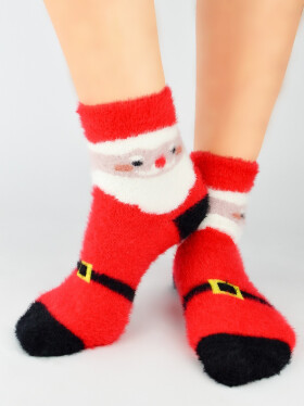 Noviti SB089 X-mas Dívčí vánoční ponožky 27-34 směs barev 31-34