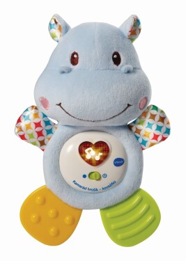 Vtech Kamarád hrošík - kousátko / CZ verze / od 3 měsíců (ME 80502528)