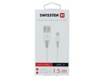 Swissten71504400 USB/USB-C 3.1, 1,5m, bílý