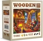 WOODEN CITY Dřevěné puzzle Kouzlo Štědrého večera 1010 dílků