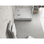 MEXEN - Flow+ Sprchová vanička čtvercová 70 x 70, bílá lesk 46S107070H