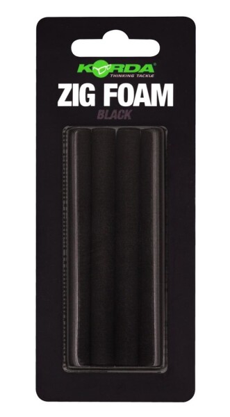 Korda Plovoucí pěna Zig Foam - Černá,Korda Plovoucí pěna Zig Foam - Černá