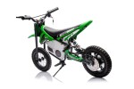 Mamido Dětská elektrická motorka Cross 350W 36V zelená