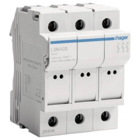 Hager LSN403 pojistka 3pólový 25 A 400 V 1 ks