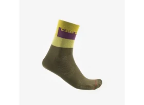 Castelli Blocco 15 Sock Defender Green
