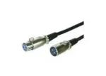 MicroConnect XLR kabel XLR (M) - XLR (F) 1m černá (XLRMF1)