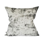 Fine Little Day Lněný povlak na polštář Näver 48 × 48 cm, šedá barva, textil