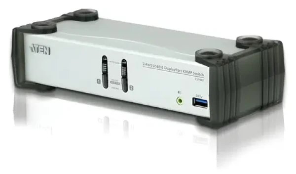 Aten / 2-Port USB KVMP Switch / 3x DisplayPort / 4K UHD / Audio (CS1912-AT-G)