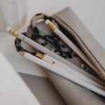 Eulenschnitt Sada tužek Heart Cream – set 4 ks, béžová barva, dřevo