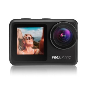 Niceboy VEGA X PRO / Outdoorová kamera / 2 přední 1.4 LCD / 4K@60FPS / WiFi / micro-HDMI / micro-USB / microSD (vega-x-pro)