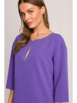 Dámské šaty S394 fialové - Stylove M