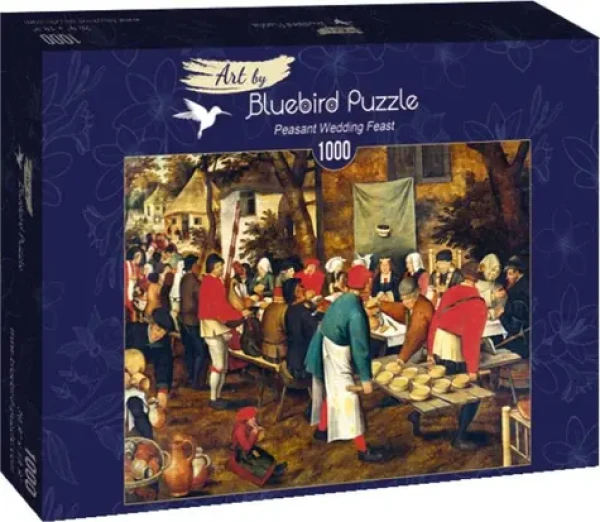 BLUEBIRD Puzzle Venkovská svatební hostina (F-60224)