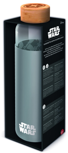 Skleněná láhev návlekem Star Wars 585 ml