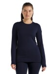 Dámské merino tričko s dlouhým rukávem ICEBREAKER Wmns 260 Tech LS Crewe, Midnight Navy velikost: XS