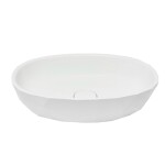 Umyvadlo na desku SAT Meda 56x37 cm bez otvoru pro baterii SATME5637 SATME5637