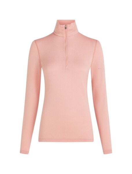 Dámské merino tričko s dlouhým rukávem ICEBREAKER Wmns 260 Tech LS Half Zip, Blush velikost: M