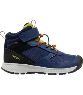 KEEN Skua MID WP YOUTH Kotníkové zimní boty naval academy/rogue green 37 10058526KEN01S5