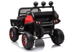 Mamido Dětské elektrické autíčko Mercedes-Benz Unimog S 4x4 červené