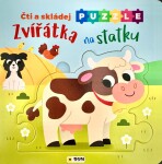 Čti Skládej Puzzle Zvířátka na statku