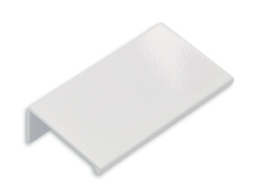 Siro Nábytková úchytka 2446 bílá lesk rozteč: 128mm bílá lesk