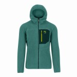 KARPOS M Moiazza Retro Hoodie Fleece, North Atlantic/Forest velikost: L