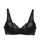 AMOURETTE – Podprsenka bez kostic s hebkým žakárem a LYCRA® Triumph BLACK 95B