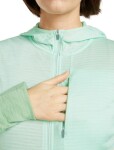 ICEBREAKER Wmns Mer 200 Realfleece Descender LS Zip H, Mint/Seaglass/Cb (vzorek) velikost: S