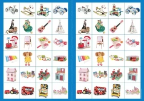 2Kids Toys Papírové pexeso dřevěné hračky