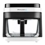 PHILCO PHAF 2100W / Horkovzdušná fritéza / 1200W / 5.5L / 40°C - 200°C (8590669396108)