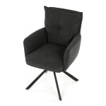 Jídelní židle, šedá, manšestrová látka, HC-X1128 GREY2