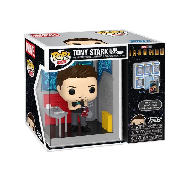 Funko POP Nooks: Iron Man - Tony Stark In His Workshop